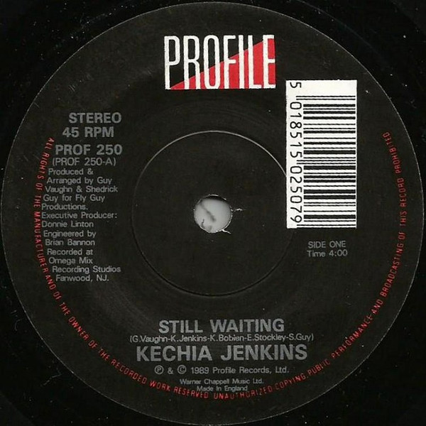 Kechia Jenkins - Still Waiting - Used Vinyl Record 7" image 1