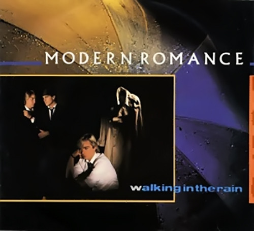 Modern Romance - Walking In The Rain - Used Vinyl Record 7" image 1