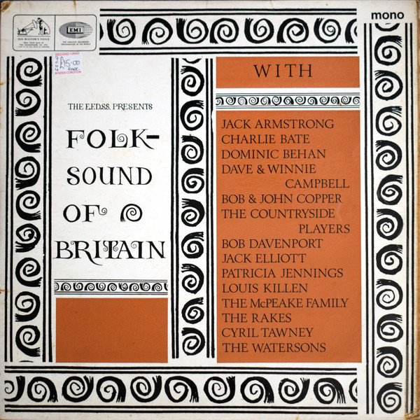 Various - Folksound Of Britain - Used Vinyl Record image 1