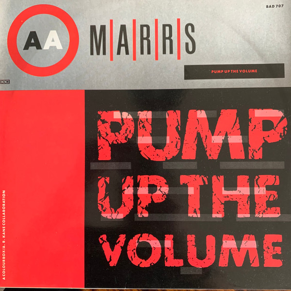 M|A|R|R|S - Pump Up The Volume - Used Vinyl Record 12" image 1
