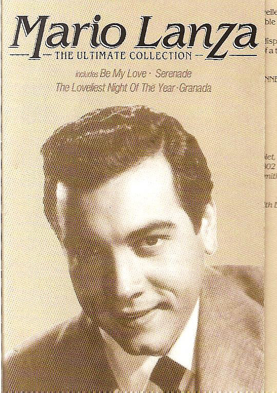 Mario Lanza - Ultimate Collection - Used Cassette image 1