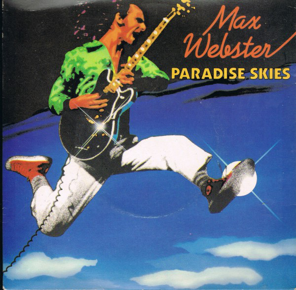 Max Webster - Paradise Skies - Used Vinyl Record 7" image 1