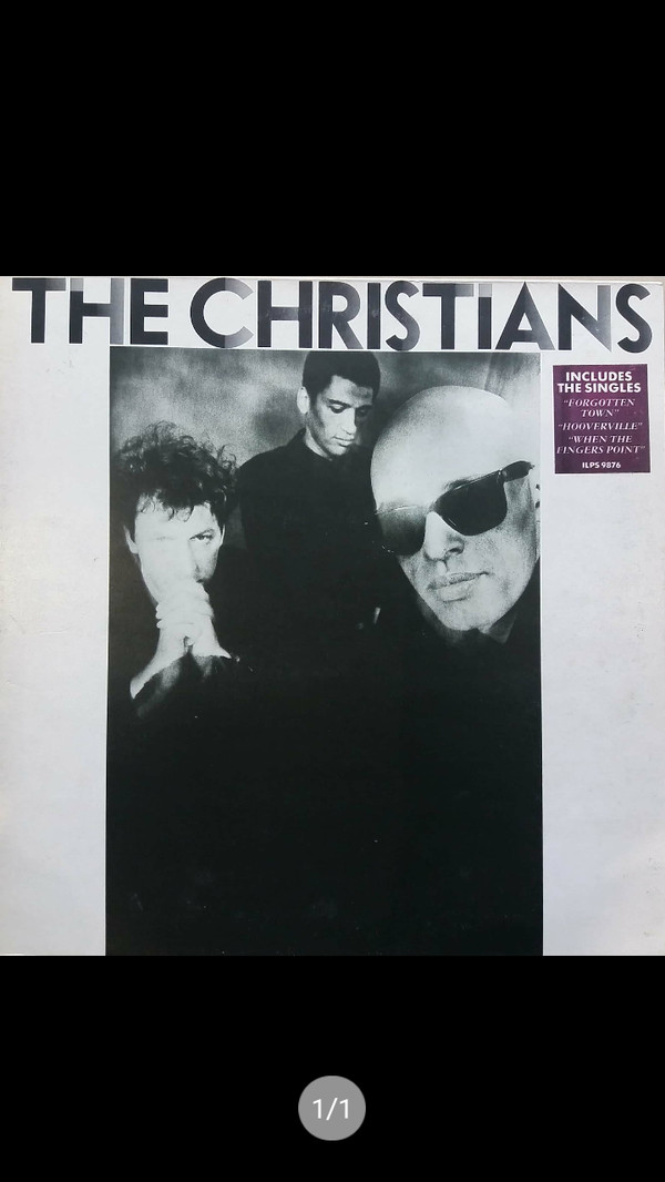 Christians - Used Vinyl Record image 1