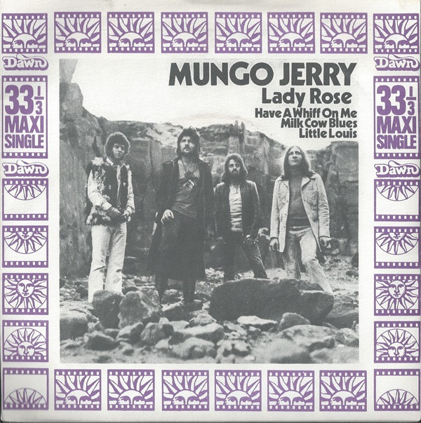 Mungo Jerry - Lady Rose - Used Vinyl Record 7" image 1