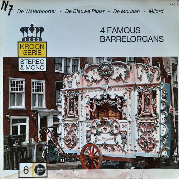 Various - 4 Famous Barrelorgans - Used Vinyl Record image 1