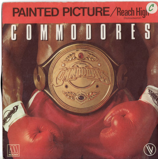 Commodores - Painted Picture - Used Vinyl Record 7" image 1
