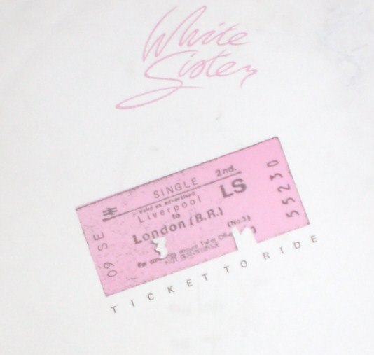 White Sister - Ticket To Ride - Used Vinyl Record 12" image 1