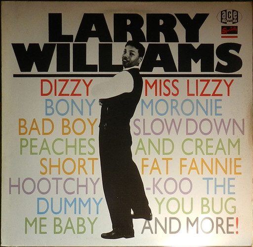 Larry Williams - Dizzy Miss Lizzy - Used Vinyl Record image 1