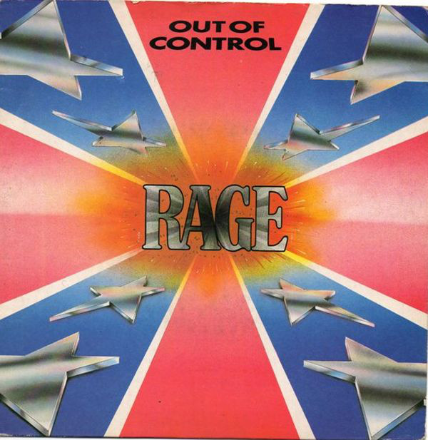 Rage - Out Of Control - Used Vinyl Record 7" image 1