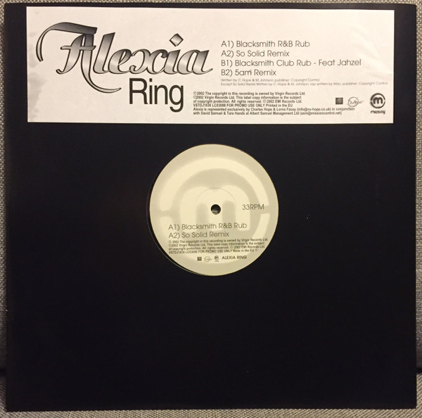 Alexia Khadime - Ring - Used Vinyl Record 12" image 1