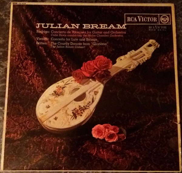 Julian Bream - Rodrigo / Britten / Vivaldi - Used Vinyl Record image 1