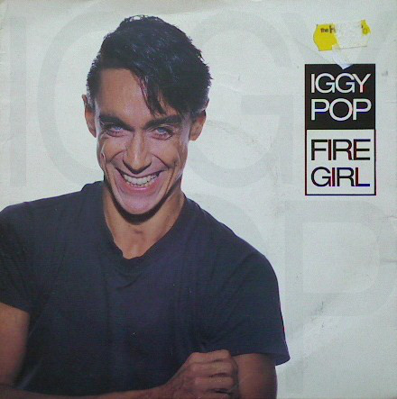 Iggy Pop - Fire Girl - Used Vinyl Record 7" image 1