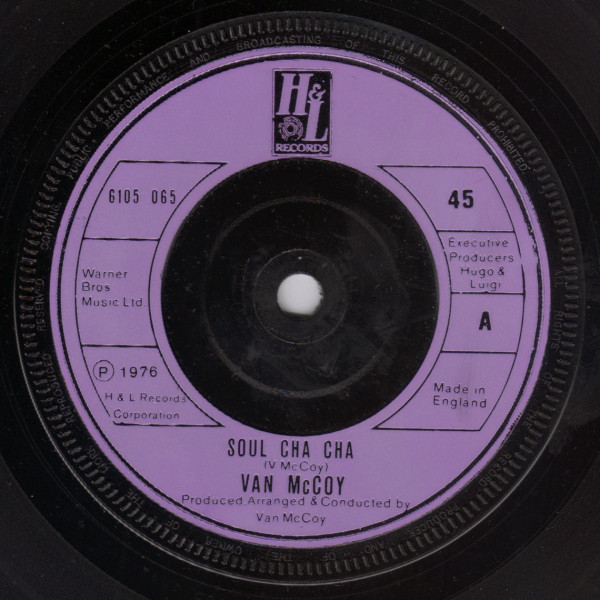 Van McCoy - Soul Cha Cha - Used Vinyl Record 7" image 1