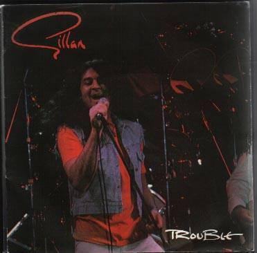 Gillan - Trouble - Used Vinyl Record 7" image 1