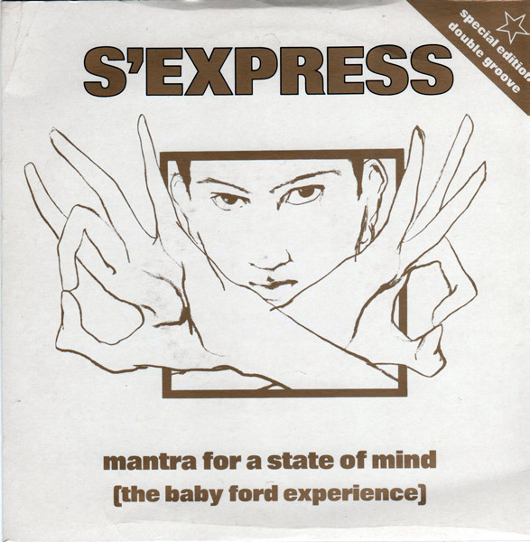 S'Express - Mantra For A State Of Mind - Used Vinyl Record 7" image 1
