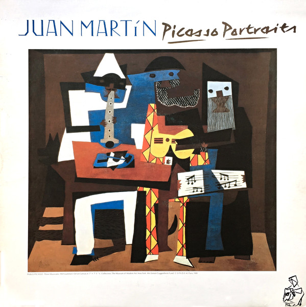 Juan Martin - Picasso Portraits - Used Vinyl Record image 1