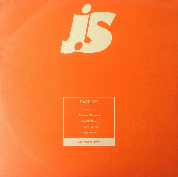 Jimmy Somerville - Dark Sky - Used Vinyl Record 12" image 1