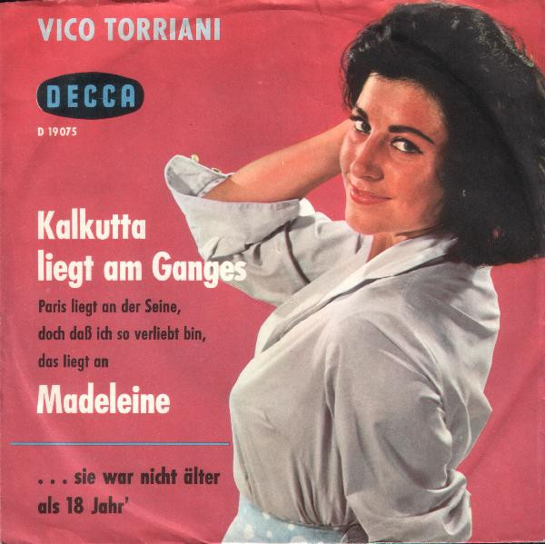 Vico Torriani - Kalkutta Liegt Am Ganges - Used Vinyl Record 7" image 1