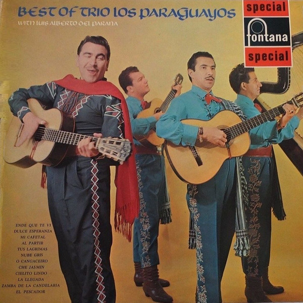 Luis Alberto del Par - Best Of Los Paraguayos - Used Vinyl Record image 1