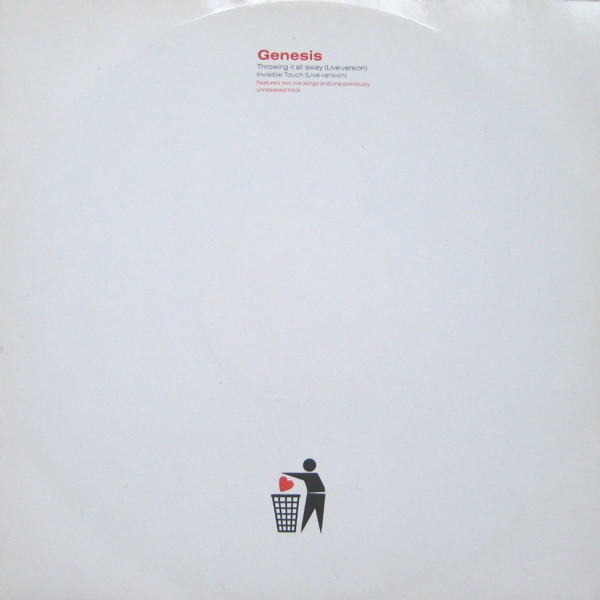 Genesis - Throwing It All Away (Live Version) - Used Vinyl Record 12" image 1