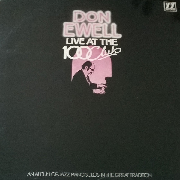 Don Ewell - Live at the 100 Club - Used Vinyl Record image 1