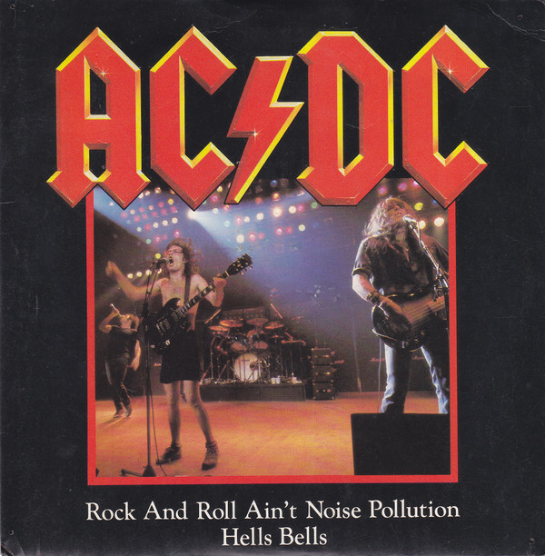 AC/DC - Rock And Roll Ain't Noise Pollution - Used Vinyl Record 7" image 1