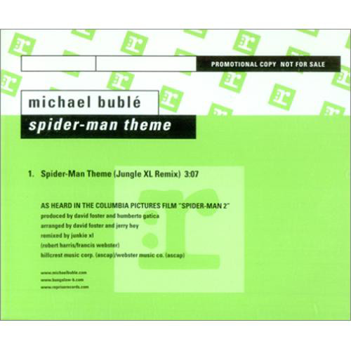 Michael Buble - Spider-Man Theme - Used CD image 1