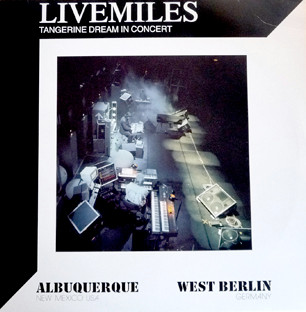 Tangerine Dream - Livemiles ( In Concert) - Used Vinyl Record image 1