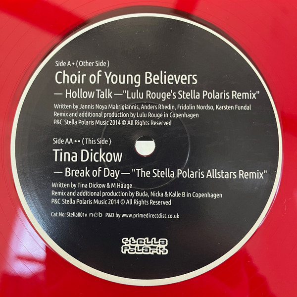 Hollow Talk (Lulu Rouge's Stella Polaris Remix) / Break Of Day (The Stella Polaris Allstars Remix)