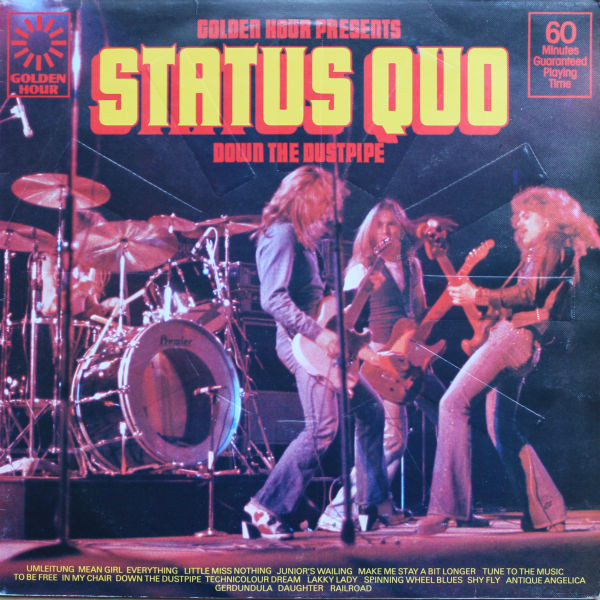 Status Quo - - Down The Dustpipe - Used Vinyl Record image 1