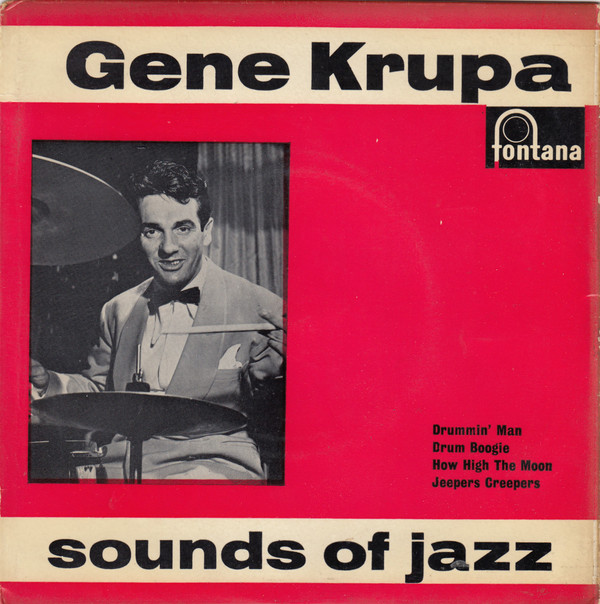 Gene Krupa - Drummin' Man - Used Vinyl Record 7" image 1