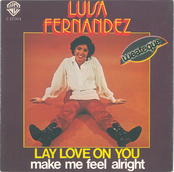 Luisa Fernandez - Lay Love On You - Used Vinyl Record 7" image 1