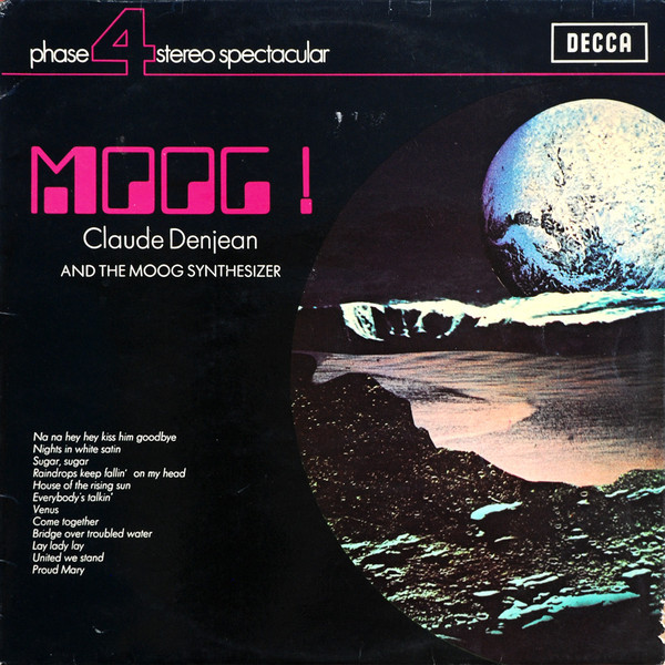 Claude Denjean - Moog!  And The Moog Synthesizer - Used Vinyl Record image 1