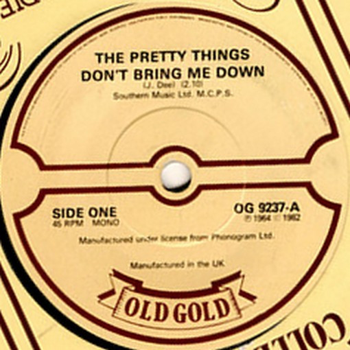 Pretty Things - Don't Bring Me Down / Honey I Need - Used Vinyl Record image 1