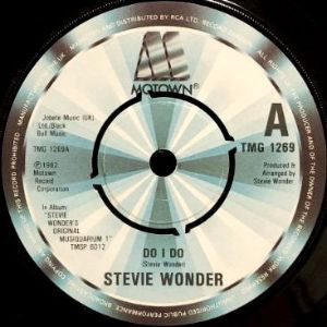 Stevie Wonder - Do I Do - Used Vinyl Record 7" image 1