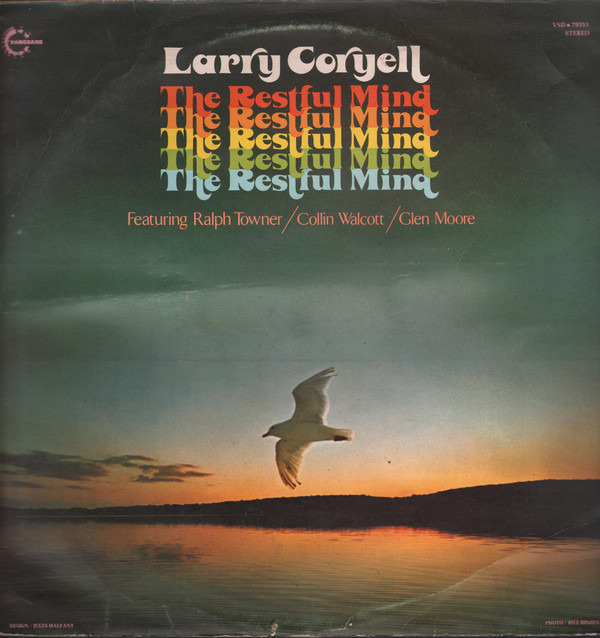 Larry Coryell - Restful Mind - Used Vinyl Record image 1