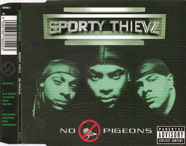 Sporty Thievz - No Pigeons - Used CD image 1