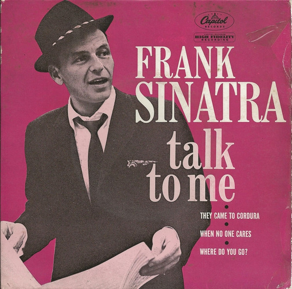 Frank Sinatra - Talk To Me - Used Vinyl Record 7" image 1