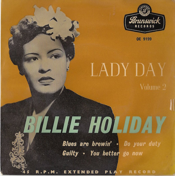 Billie Holiday - Lady Day Volume 2 - Used Vinyl Record 7" image 1