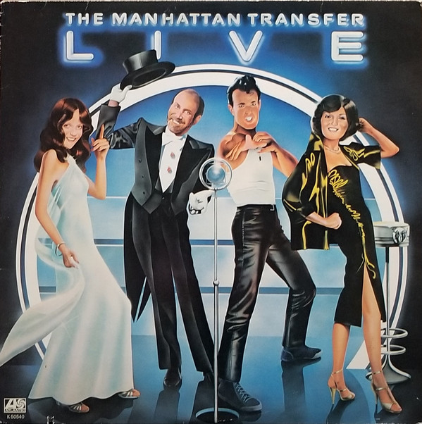 Manhattan Transfer - Live - Used Vinyl Record image 1