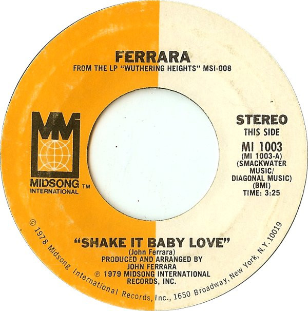 Shake It Baby Love / Love Attack