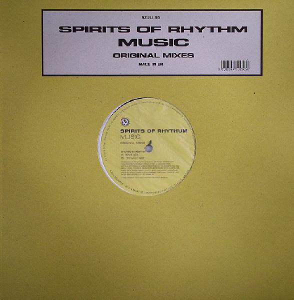 Spirits Of Rhythm - Music - Original Mixes - Used Vinyl Record 12" image 1