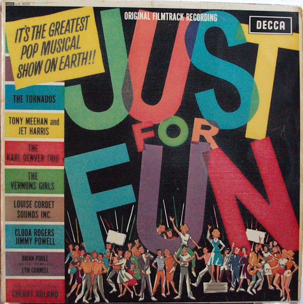 Various - Just For Fun (Original Filmtrack Recording) - Used Vinyl Reco image 1