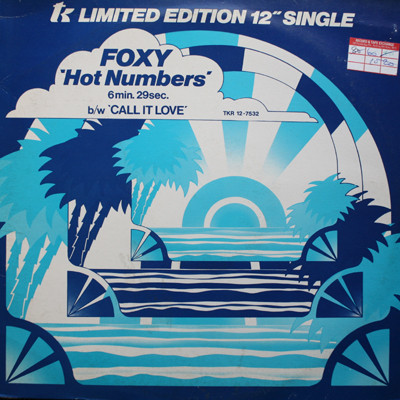 Foxy - Hot Numbers / Call It Love - Used Vinyl Record 12" image 1