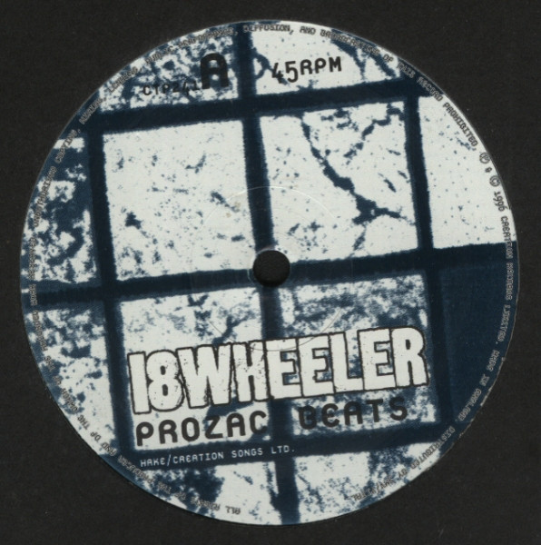 18 Wheeler - Prozac Beats - Used Vinyl Record 12"