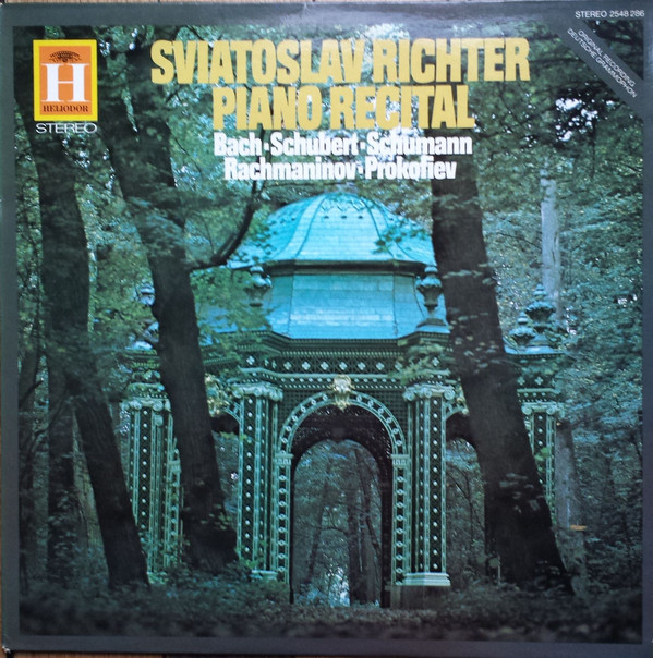 Sviatoslav Richter - Piano Recital - Used Vinyl Record image 1