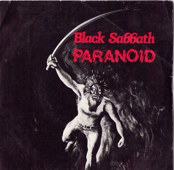 Black Sabbath - Paranoid - Used Vinyl Record 7" image 1