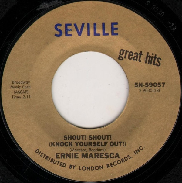 Shout! Shout! (Knock Yourself Out!) / Bobby's Girl