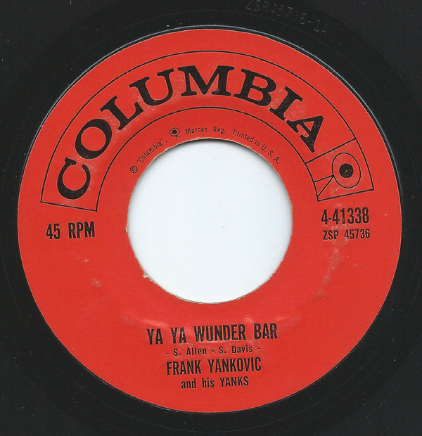 Ya Ya Wunder Bar / Eine Kleine Cha Cha Cha