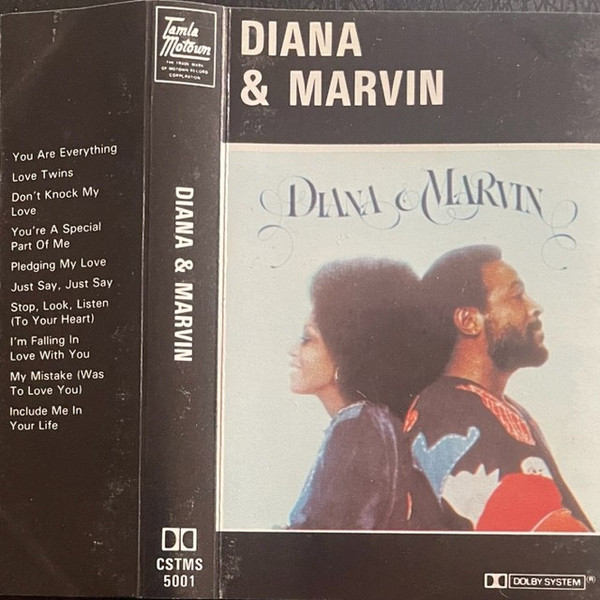 Diana Ross - Diana & Marvin - Used Cassette
